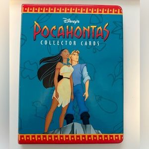 Vintage Disney’s Pocahontas Skybox 1995 Collector Cards with Binder